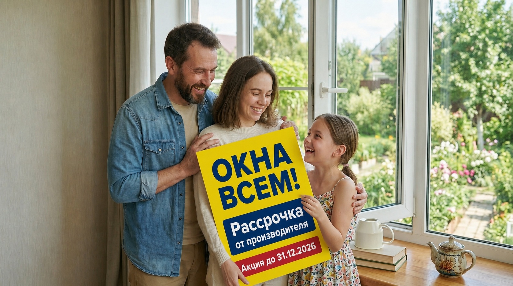 Беспроцентная рассрочка на окна пвх в Витебске